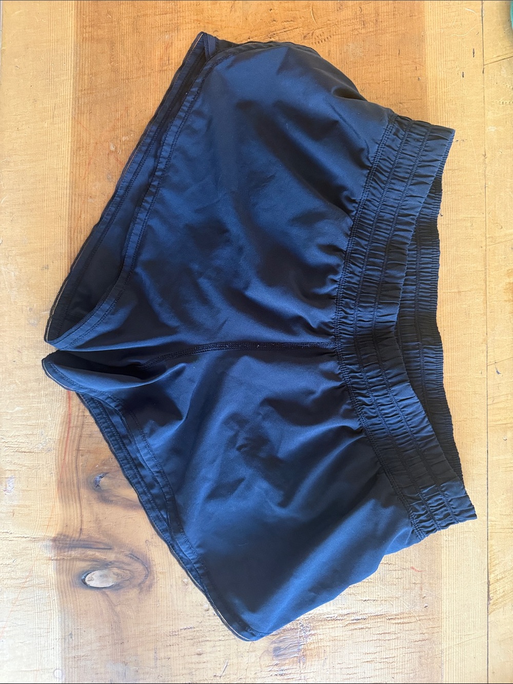 lululemon athletica Black Women's Lightweight Running Shorts